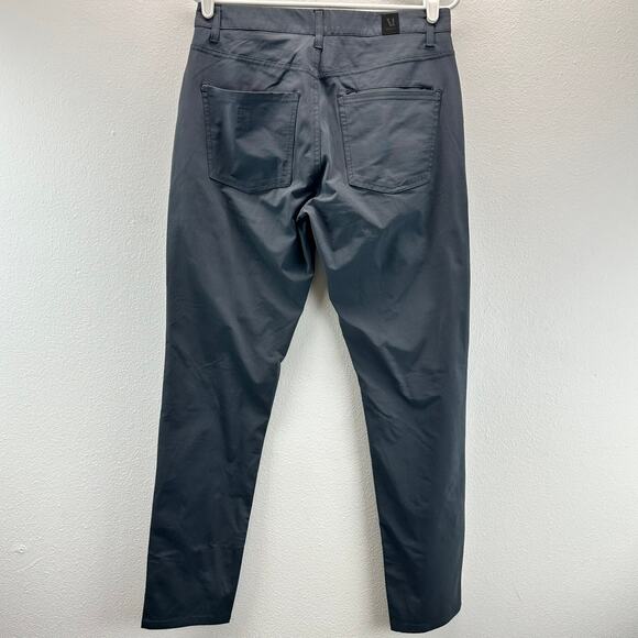 Vuori Meta Pant Athletic Slim Fit 32" Grey Size 30 - Picture 6 of 16
